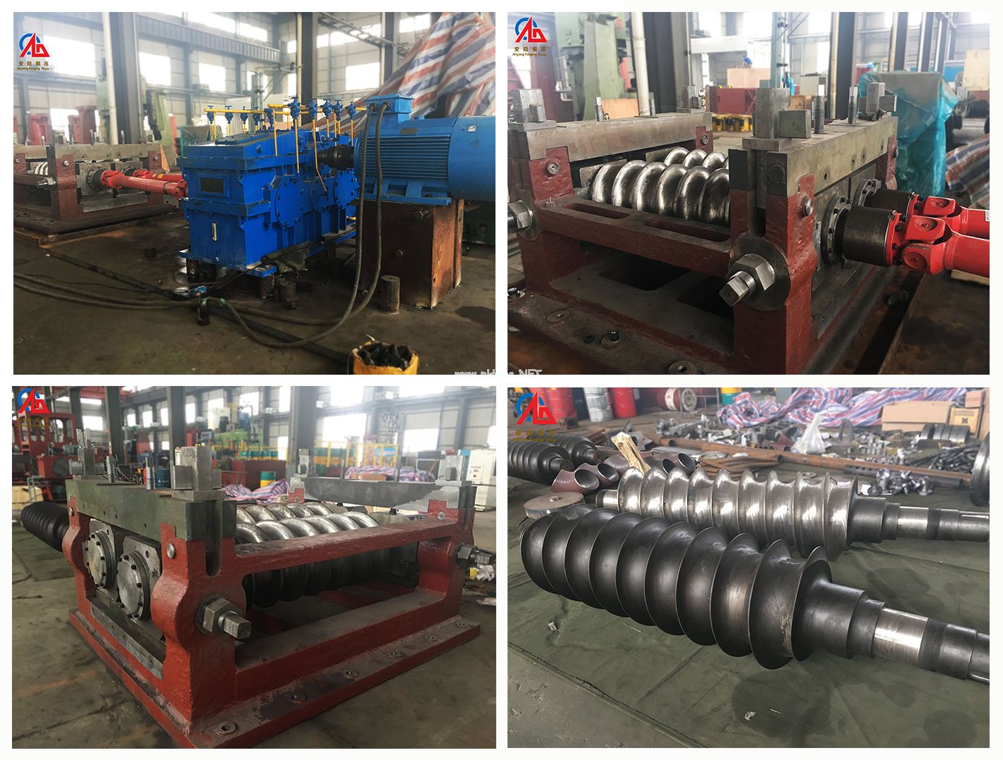 Steel ball automatic forging & rolling production line