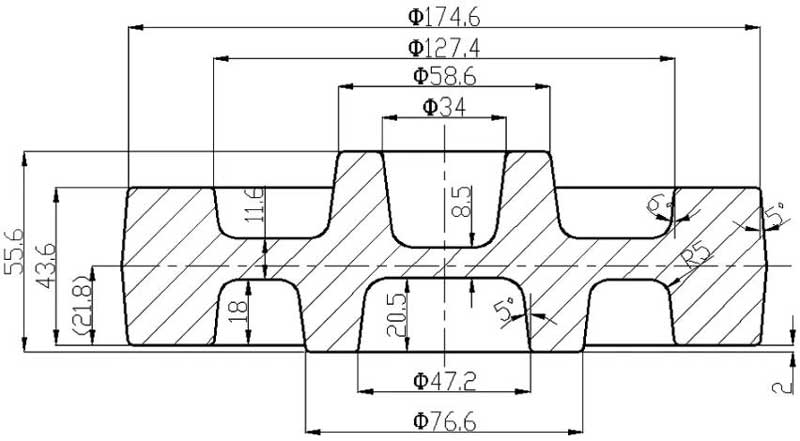 gear blank forging