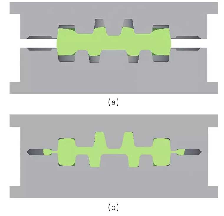 gear blank die forging forming process